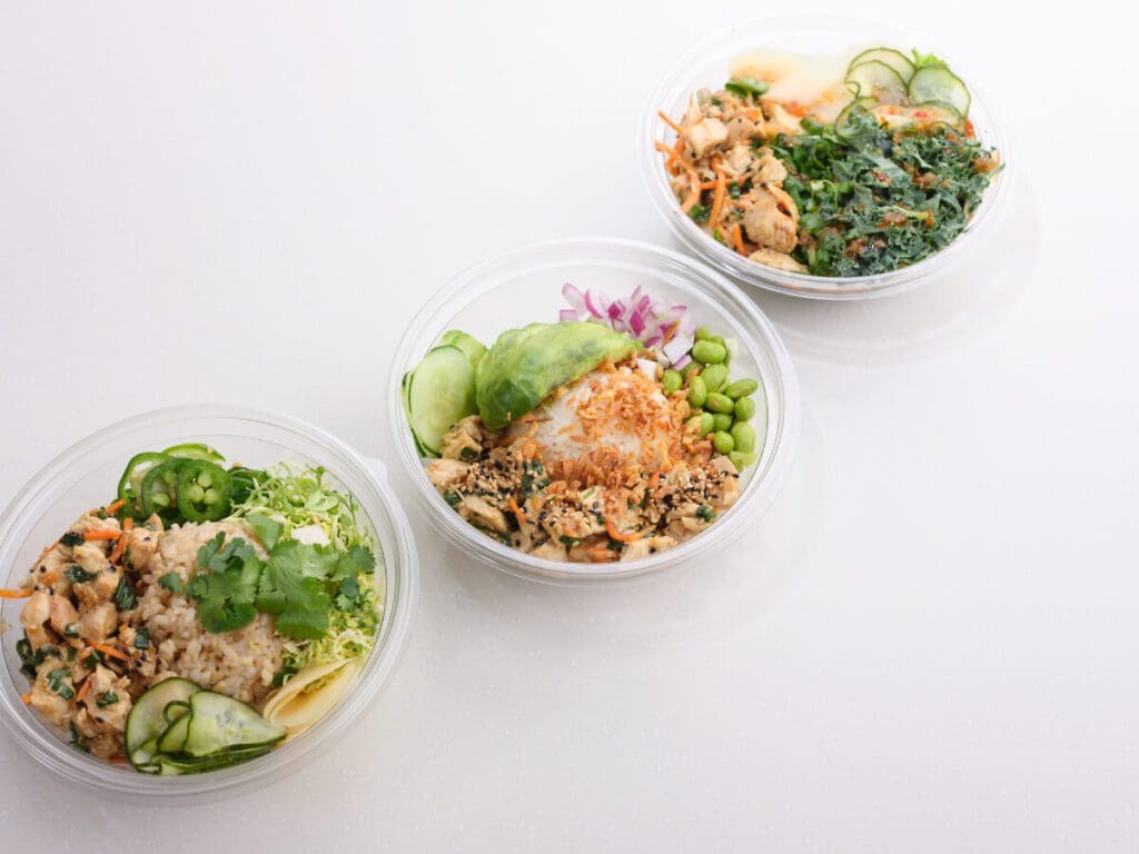 build your own poke bowl