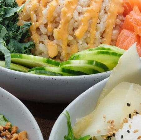 build your own poke bowl
