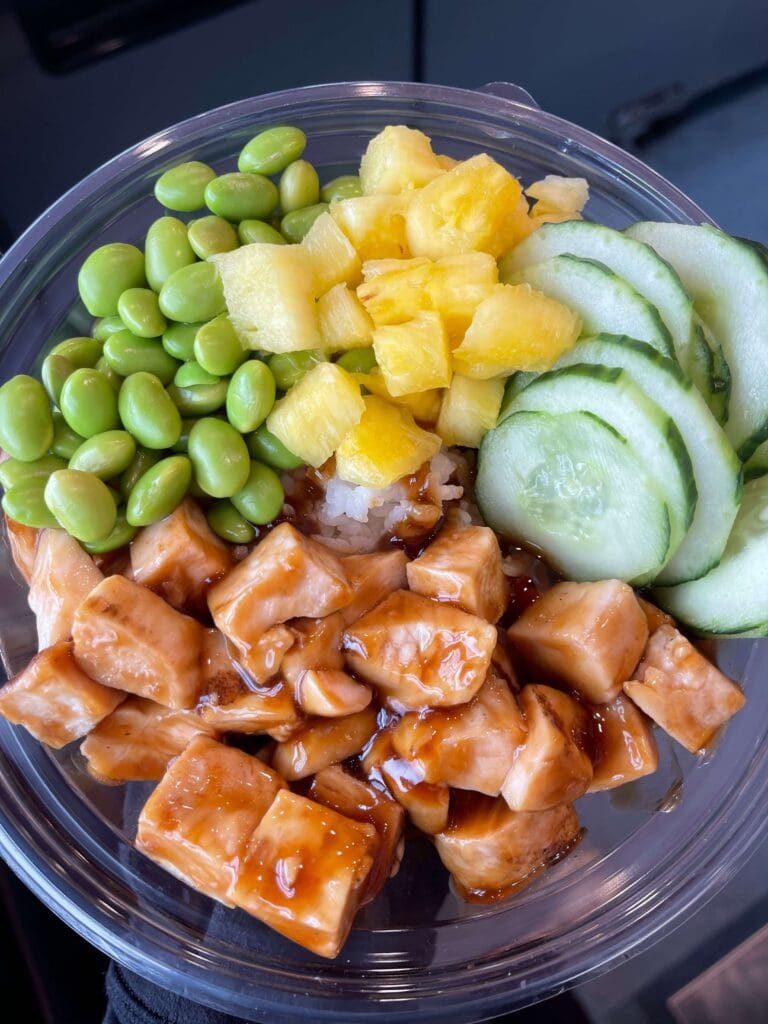 teriyaki chicken bowl