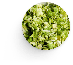 menu item, toppings, shaved brussel sprouts